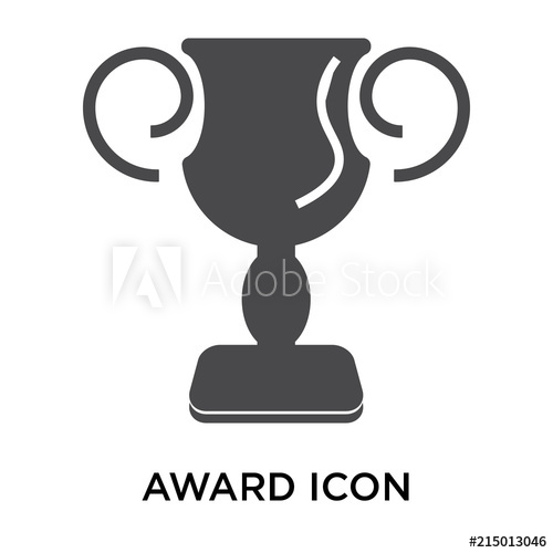 500x500 Award Icon On White Background Modern Icons Vector Illustration