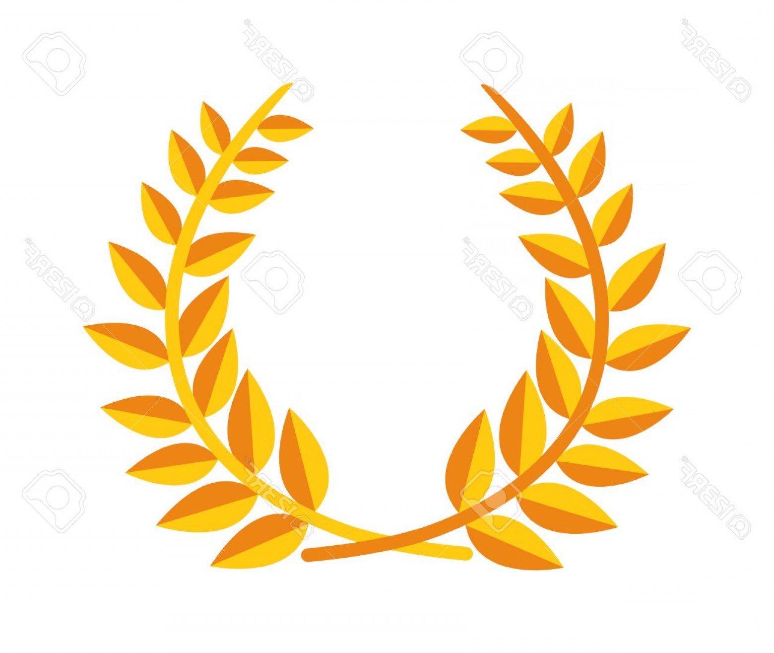 1560x1315 Photostock Vector Laurel Wreath Branch Award And Branch Award