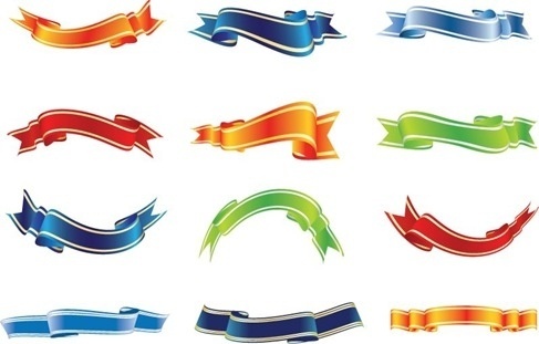 487x311 Award Ribbon Free Vector Download