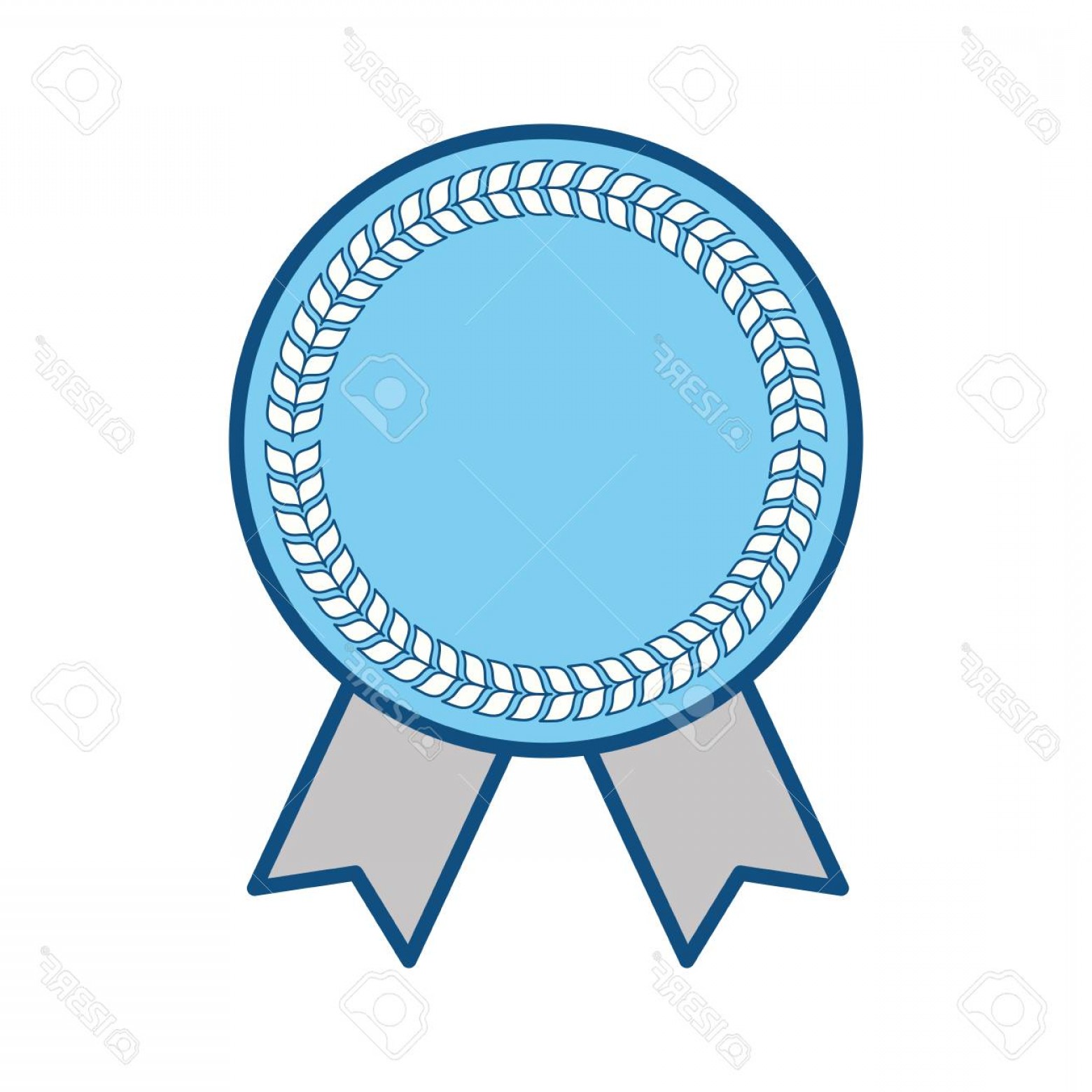 1560x1560 Photostock Vector Blank Award Ribbon Icon Vector Illustration