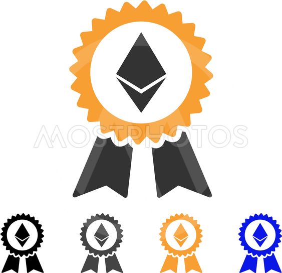 Ethereum Award Seal Vector 563x544 Ethereum Award Seal Vector
