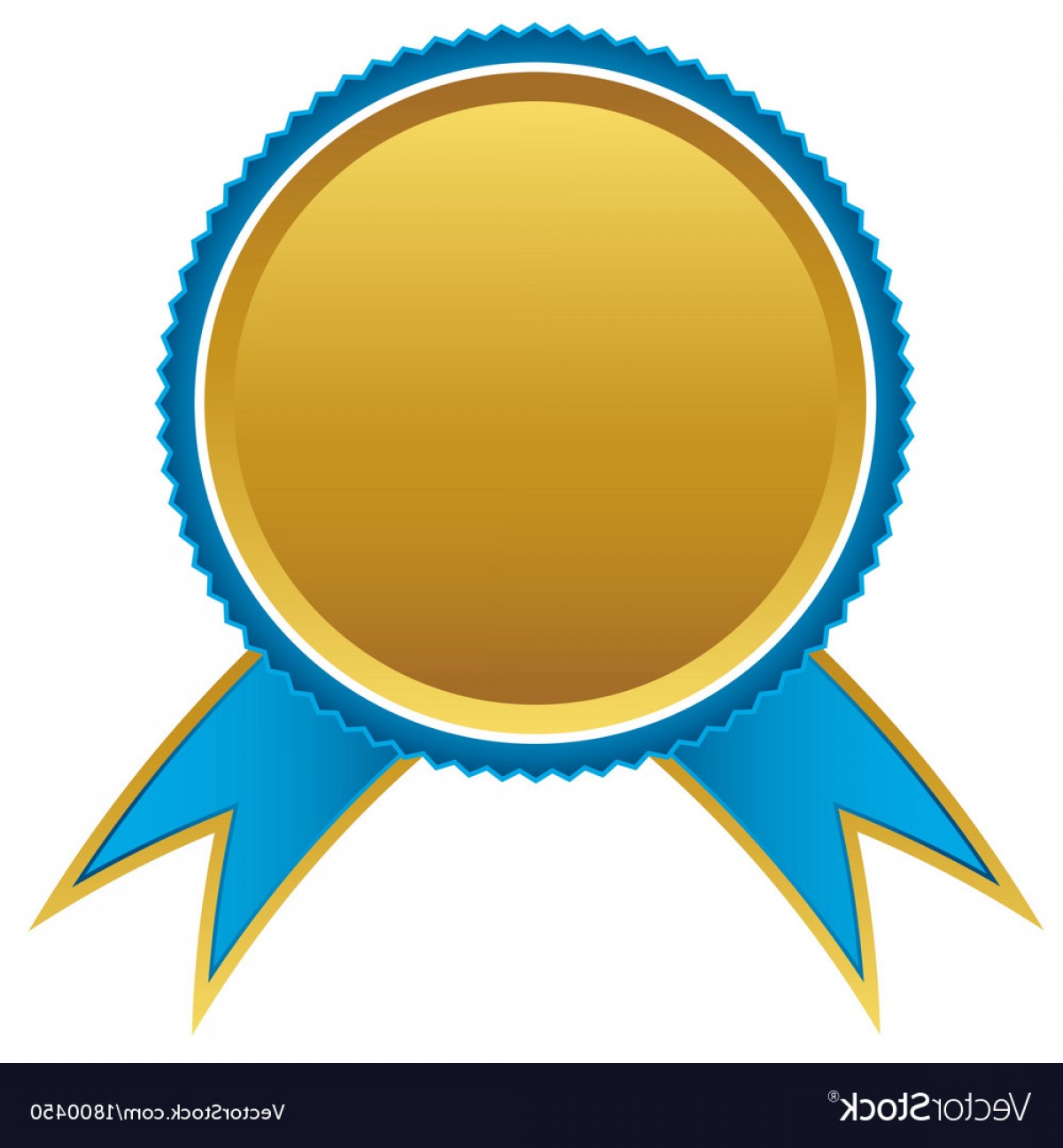 1200x1296 Blue And Gold Ribbons Award Vector Handandbeak