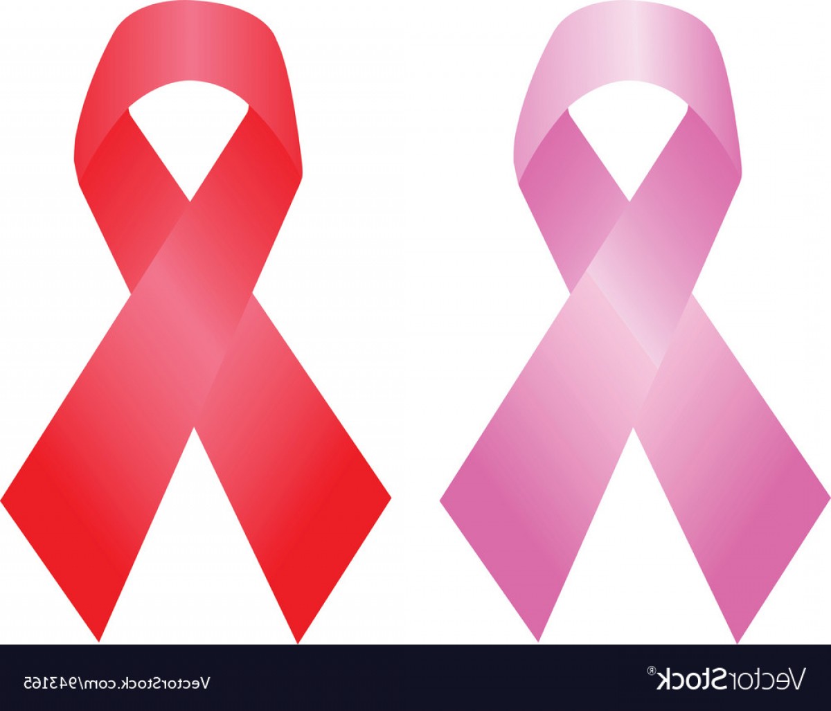 1200x1027 Cancer And Aids Awareness Ribbon Vector Handandbeak