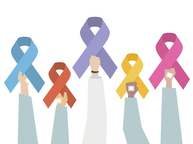 626x467 Illustration Set Of Awareness Ribbon Vector Free Download