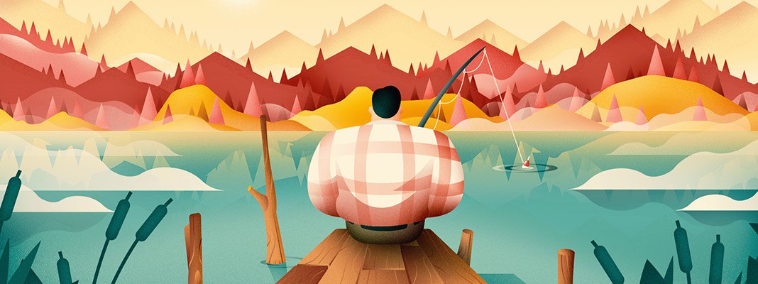 1068x400 Awesome Vector Illustrations High Detailed Abstractions And Low