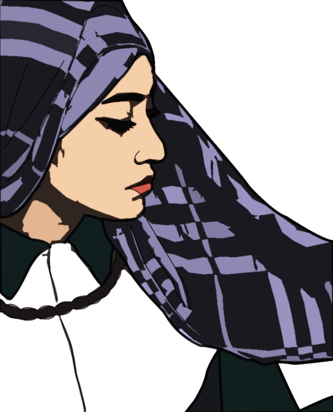 680x841 Make An Awesome Vector Art Portrait For You