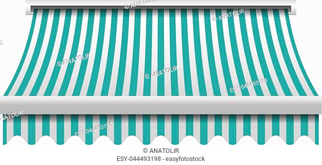 640x328 Awning Vector Mockup Stock Photos And Images Age Fotostock