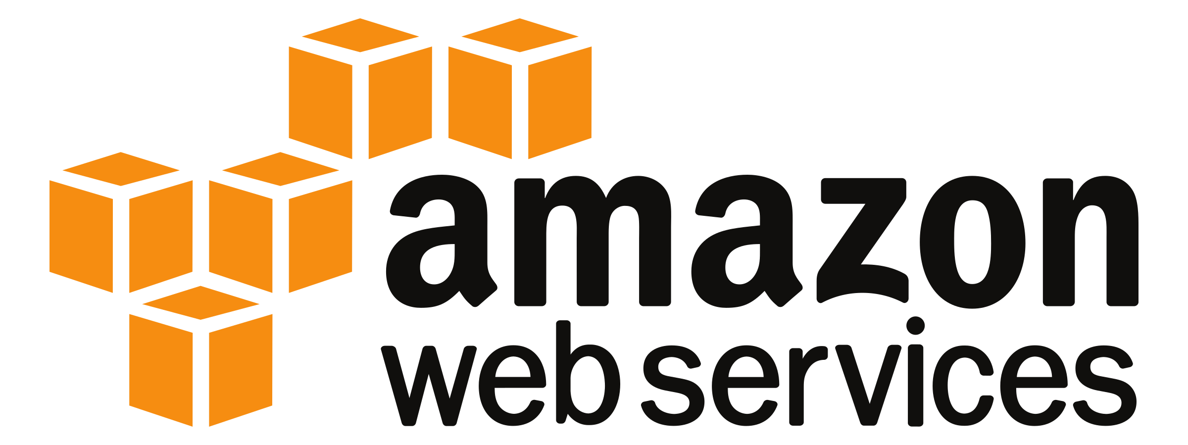 2400x899 Amazon Web Services Logo Png Transparent Vector
