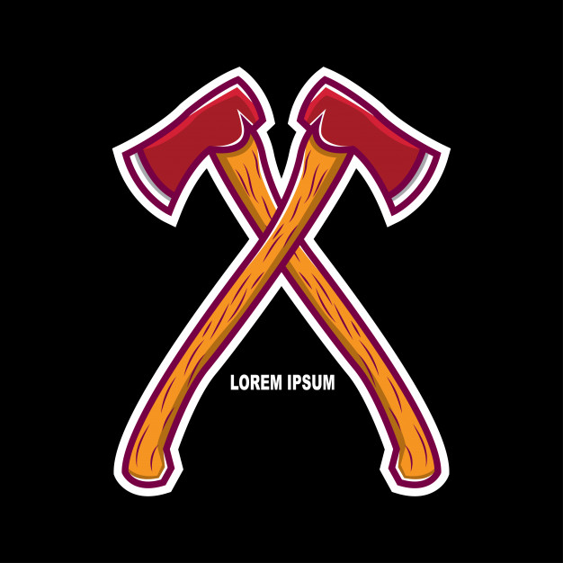 626x626 Axe Logo Vector Premium Download