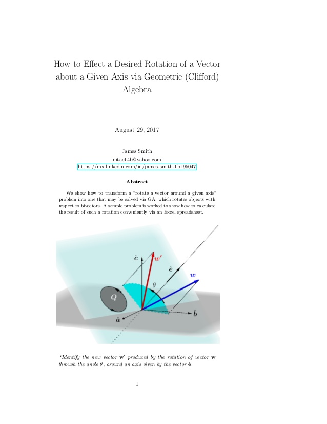 638x826 How To Effect A Rotation Of A Vector About A Given Axis Via