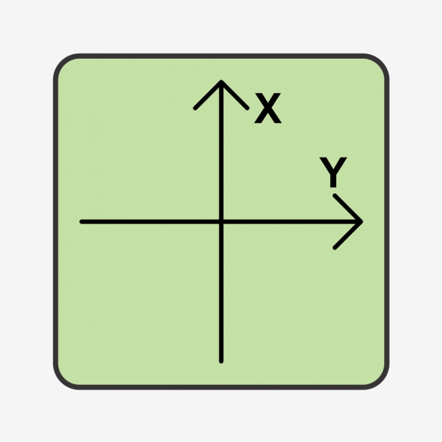 640x640 Vector Axis Icon, Axis, X Axis, Y Axis Png And Vector