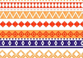 285x200 Aztec Border Free Vector Graphic Art Free Download