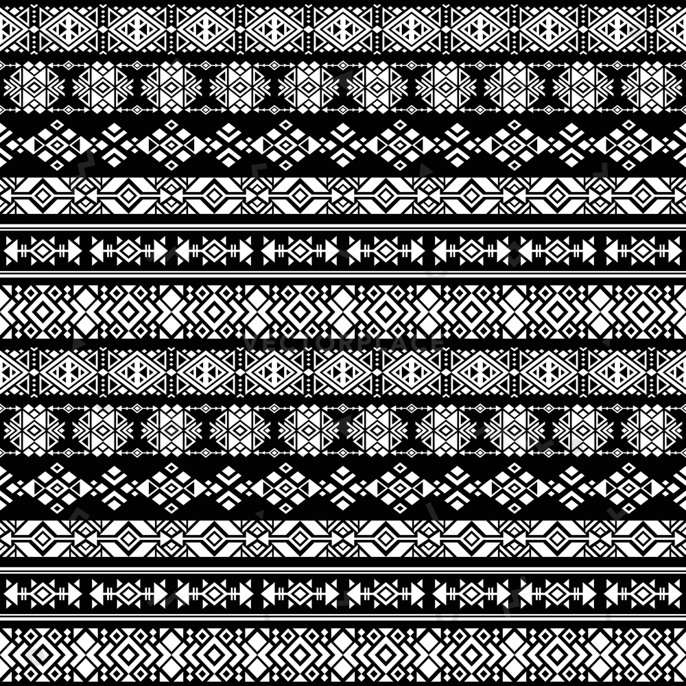 1000x1000 American Nativity Aztec Tribal Peruvian Seamless Vector