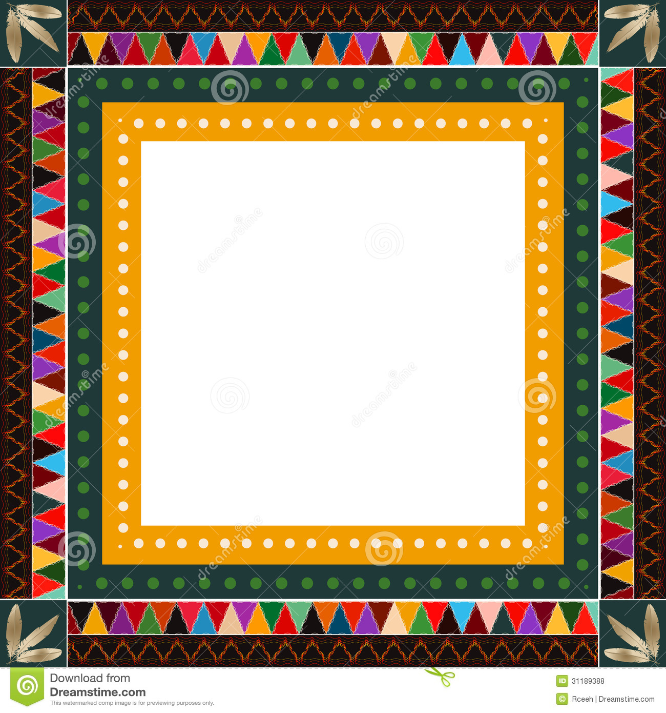 1300x1390 Navajo Border Designs Vector Illustration Navajo Aztec Border