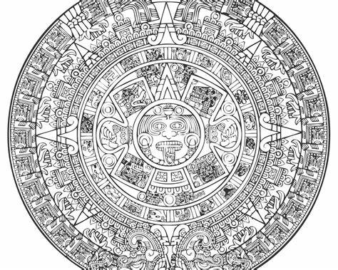 474x379 Aztec Calendar Vector Gtgt