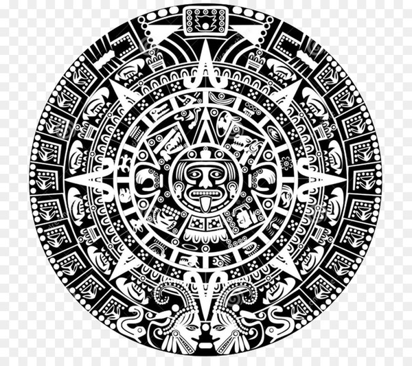 Aztec Calendar Vector File at Vectorified.com | Collection of Aztec ...