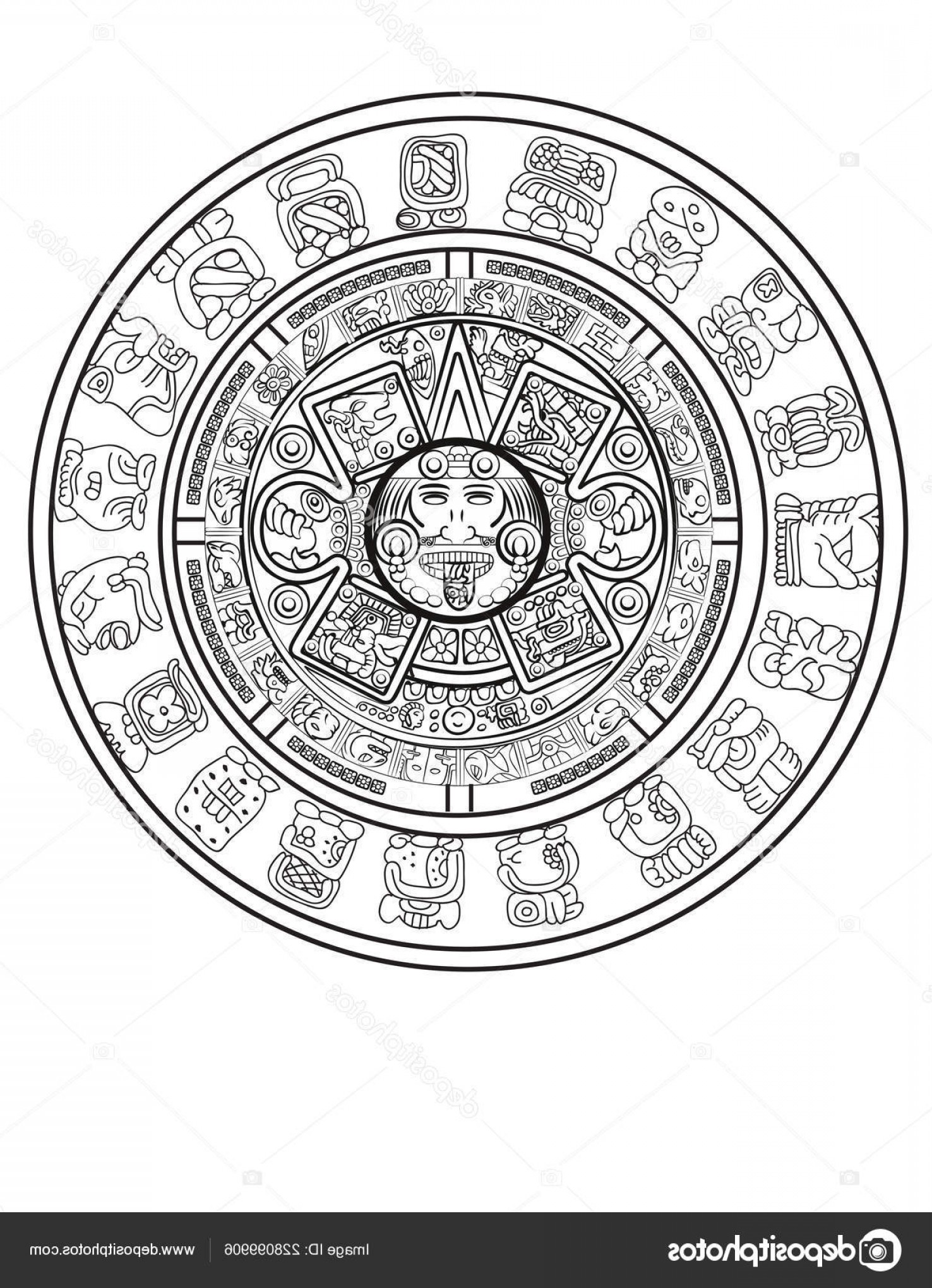 Free Free 314 Aztec Calendar Svg Free SVG PNG EPS DXF File