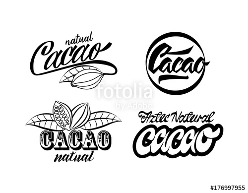 500x389 Vector Illustration Aztec Cacao Pattern For Chocolate Package