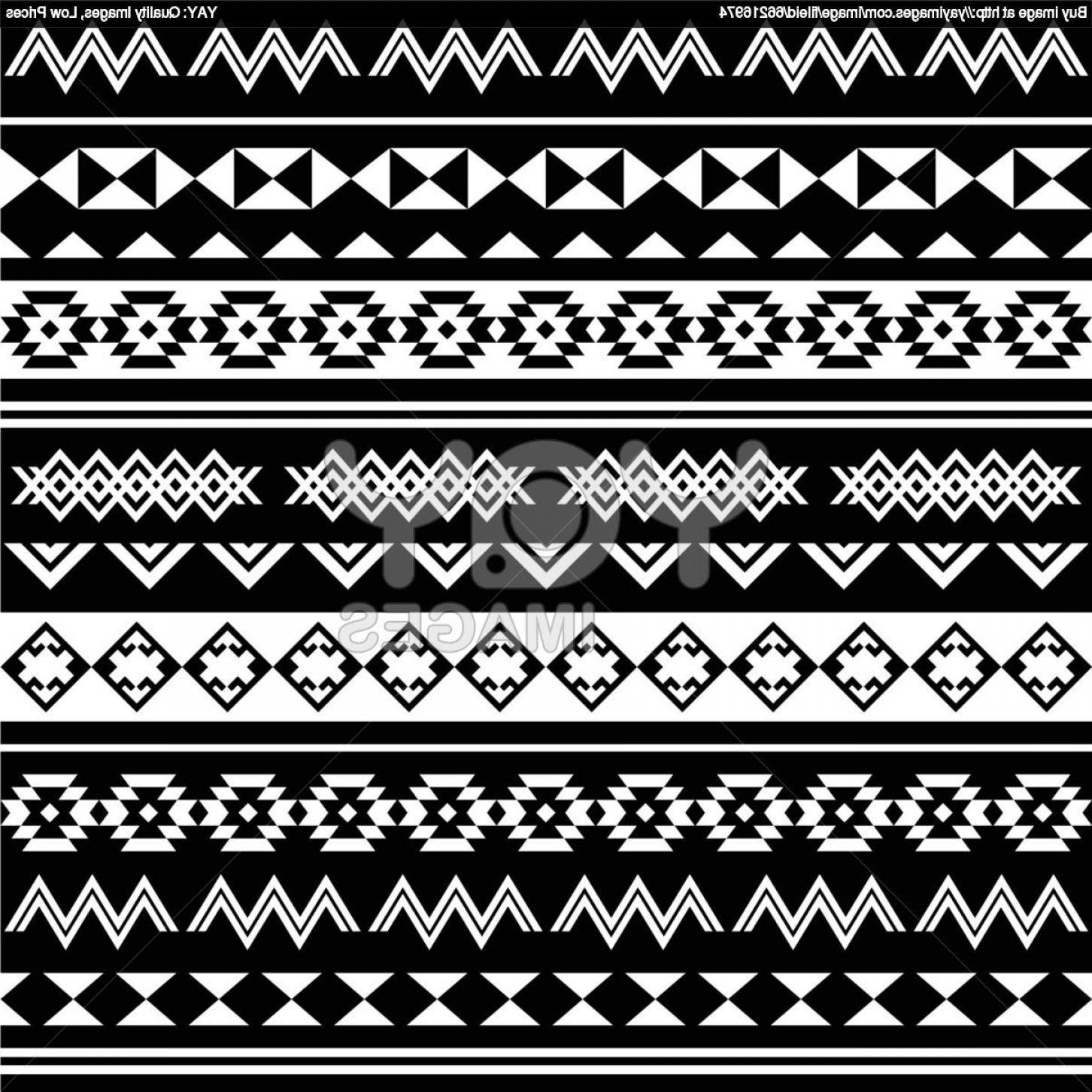 1452x1452 Aztec Patterns Black And Whiteroyalty Free Vector Of Tribal