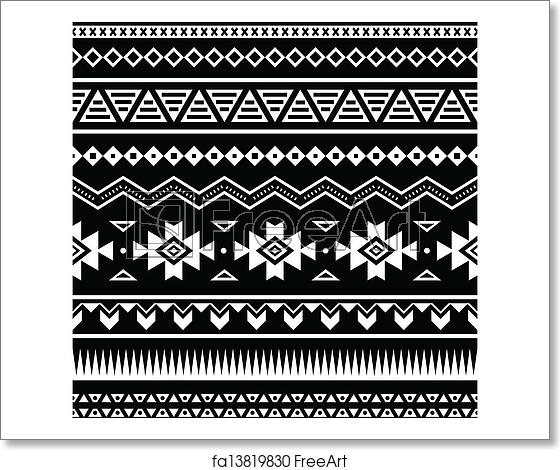 560x470 Free Art Print Of Aztec Seamless Pattern Vector Seamless Aztec
