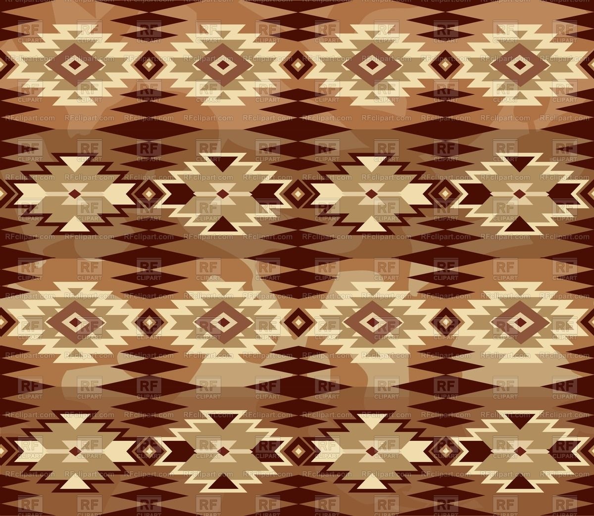 1200x1043 Abstract Geometric Aztec Seamless Pattern Vector Image