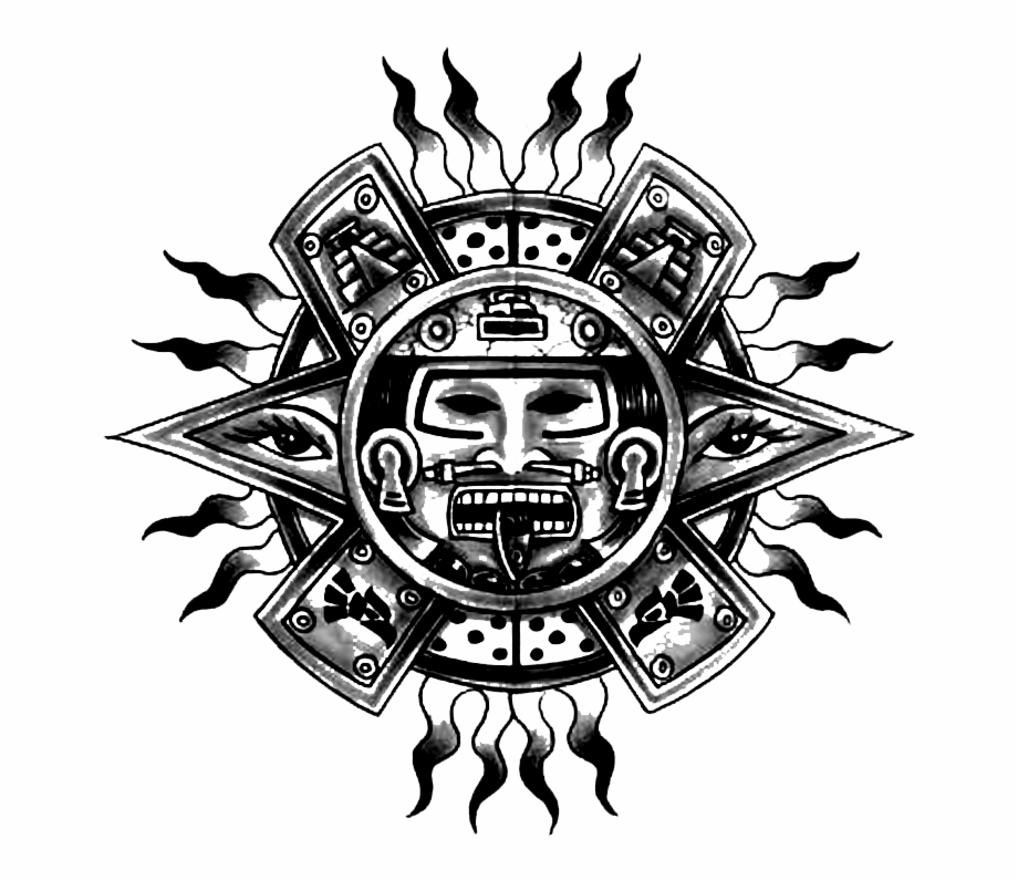 Aztec Sun Vector at Collection of Aztec Sun Vector