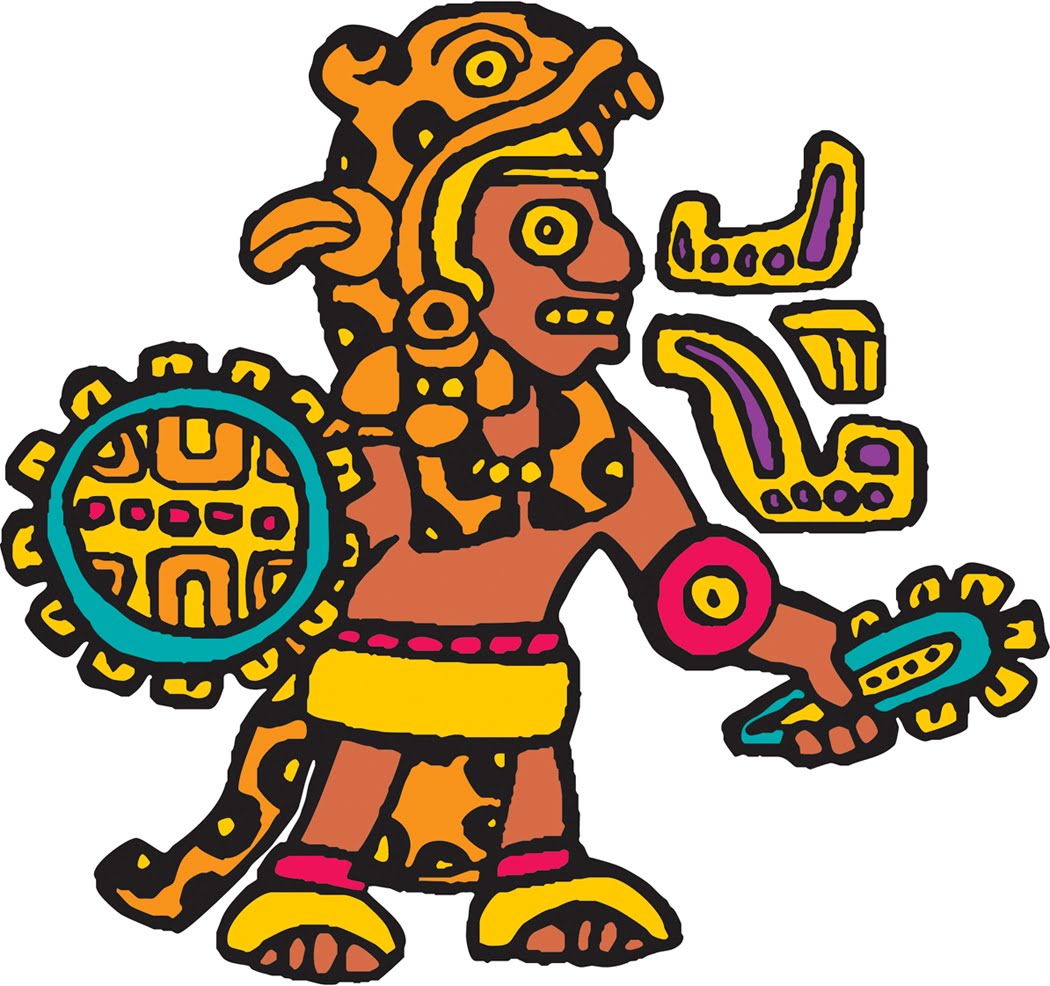 Aztec Sun God Clipart 1050x986 Aztec Sun God Clipart