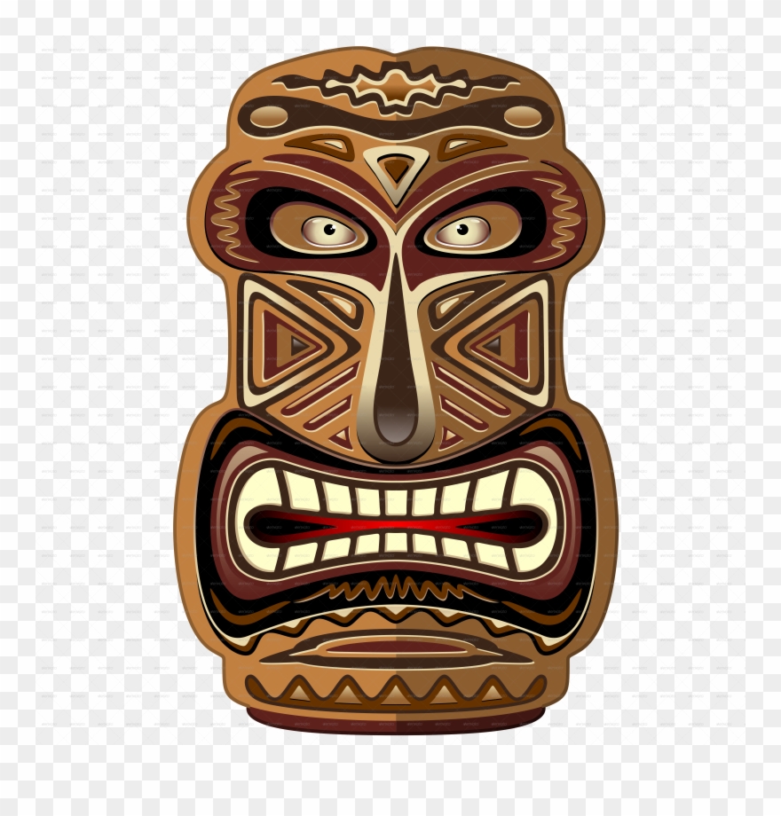 880x920 Clip Art Library Aztec Vector Totem