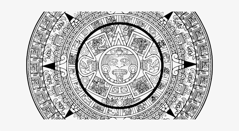 820x452 Banner Royalty Free Aztec Vector Calendar