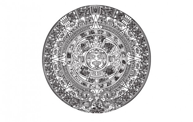626x396 Calendario Azteca Vectors, Photos And Free Download