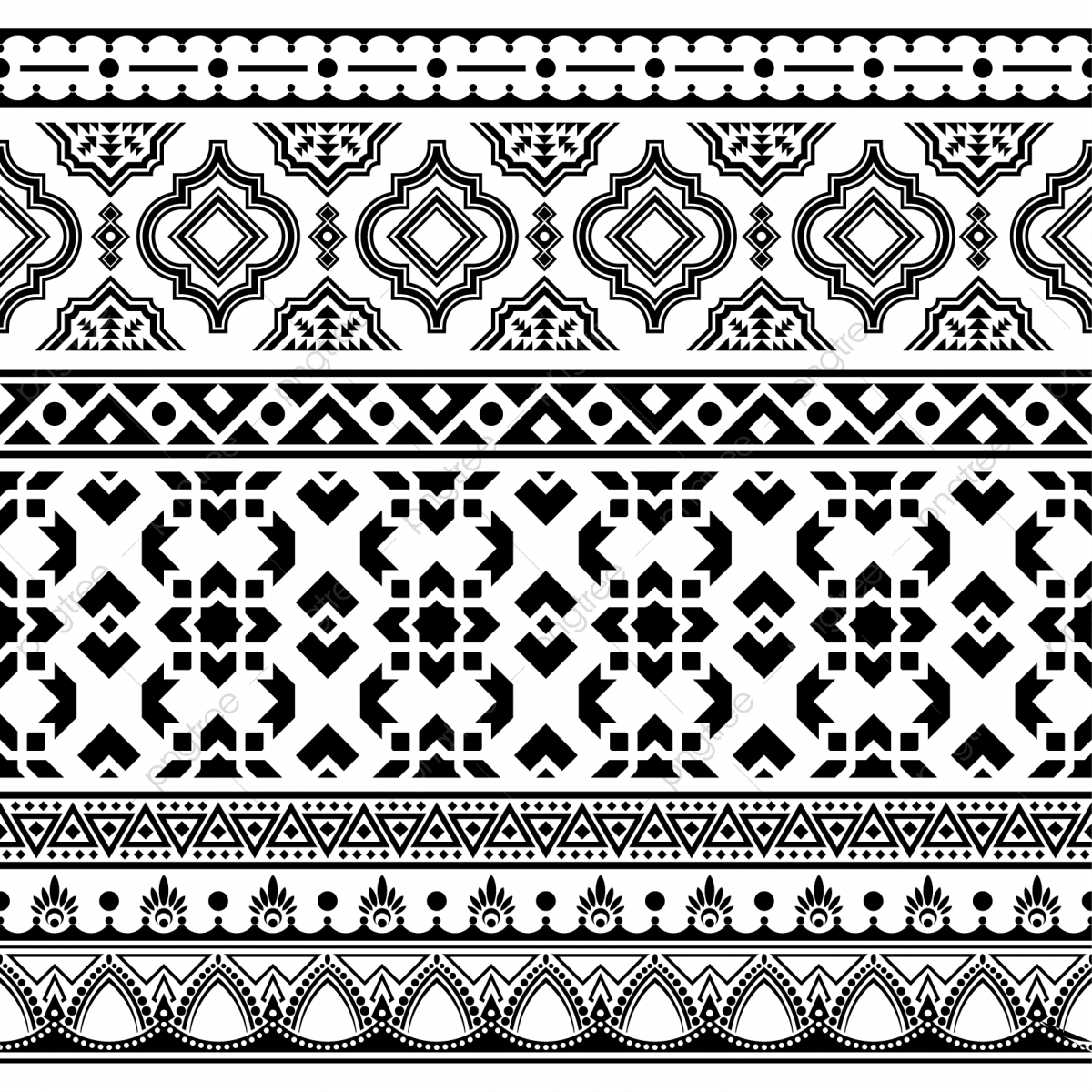 1200x1200 Ikat Ornamento Sin Fisuras