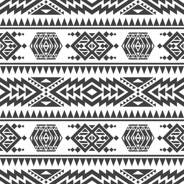 626x626 Textura Del Vector Azteca Americano Indio Nativo