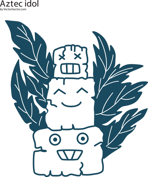477x570 Azteca Vector