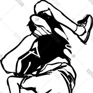 300x300 Bboy Dancer Character Dynamic Pose Hand Studiogrfx