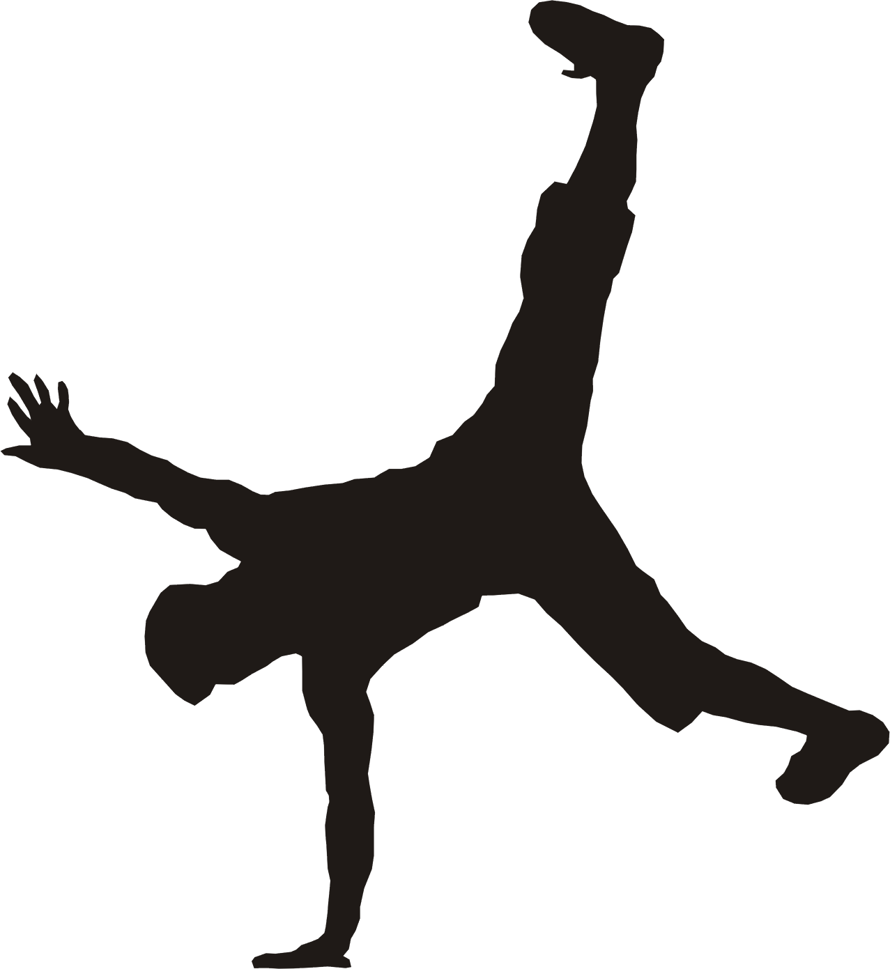 1277x1391 Break Dance Png, Hip Hop Png