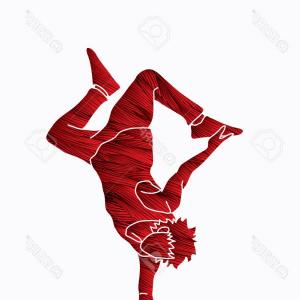 300x300 Stock Vector Bboy Guy Dancing Breakdance Studiogrfx