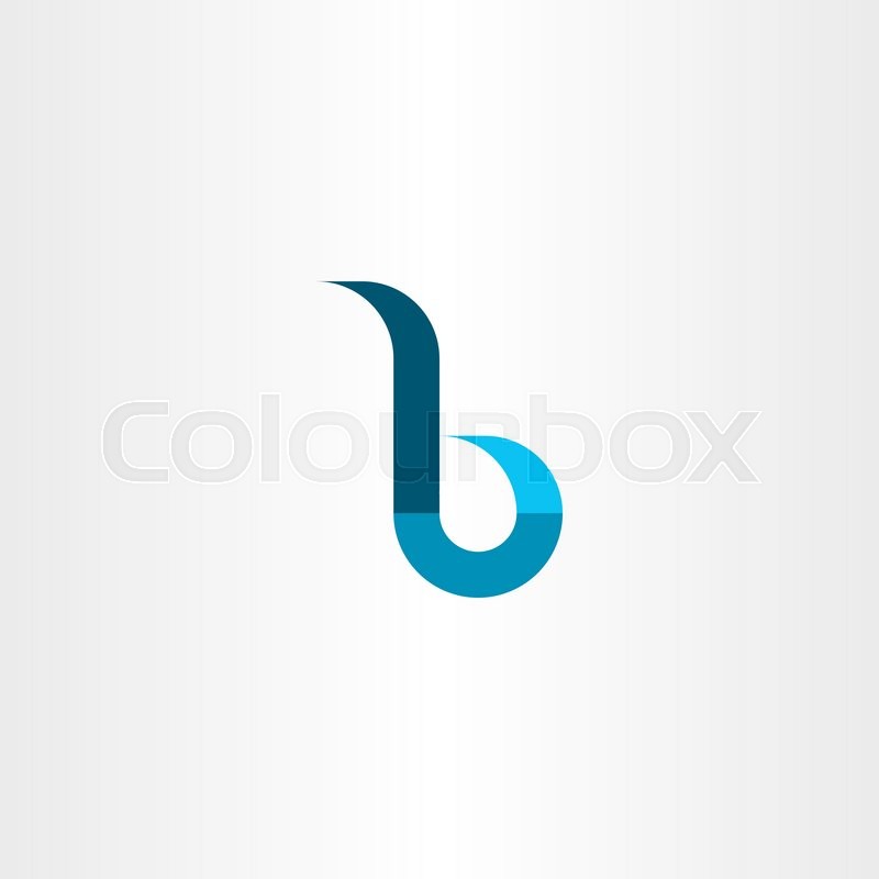 800x800 Small Letter B Logo Vector Sign Emblem Stock Vector Colourbox