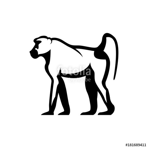 Baboon Vector at Vectorified.com | Collection of Baboon Vector free for ...