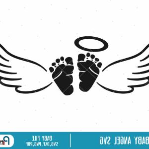 300x300 Baby Angel A Baby Feet With Wings Vector Catchsplace