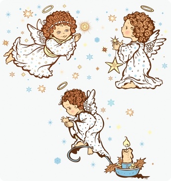 346x368 Cartoon Angel Vector Free Vector Download