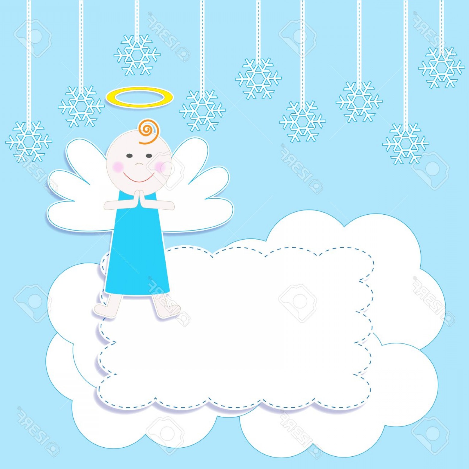 Baby Angel Vector at Vectorified.com | Collection of Baby ...