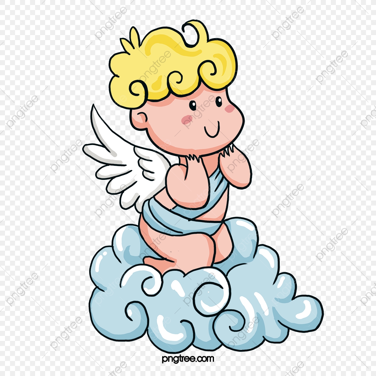 1200x1200 Vector Angel Baby, Angel Vector, Baby Vector, Clouds Png