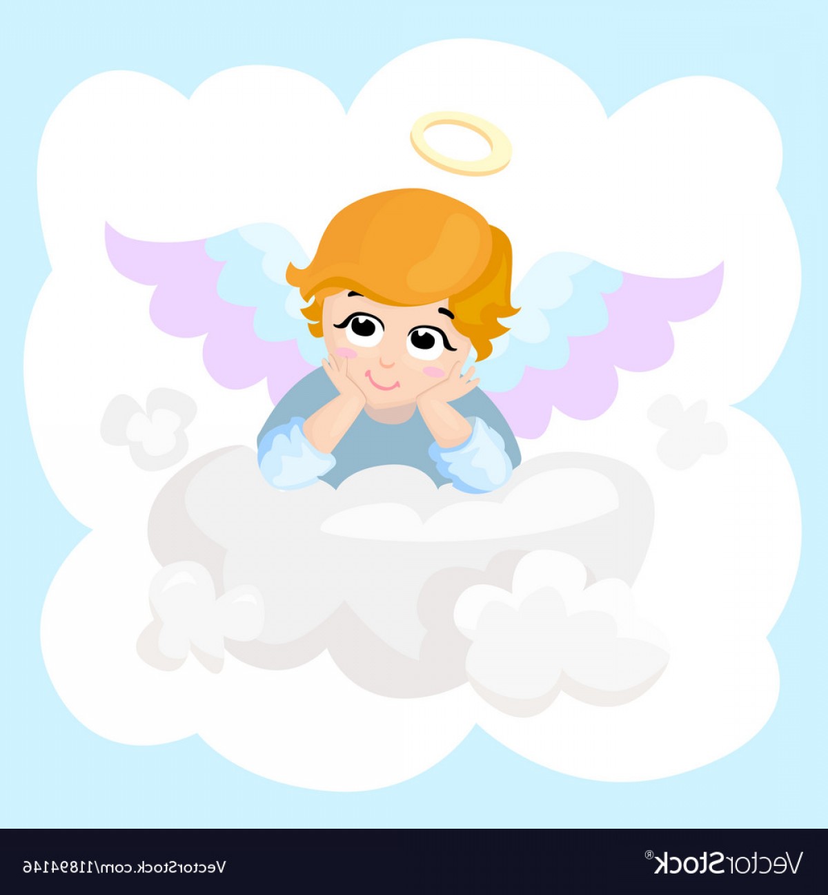 Download Baby Angel Wings Vector at Vectorified.com | Collection of Baby Angel Wings Vector free for ...