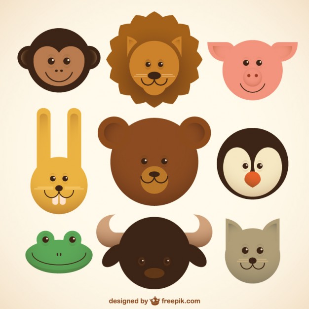 Baby Animals Icons Vector Free Download 626x626 Baby Animals Icons Vector Free Download