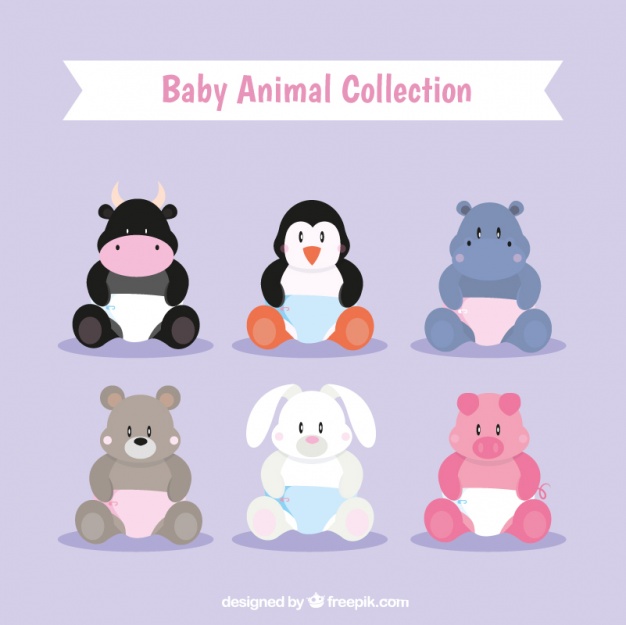 626x625 Baby Animal Vectors Free Vector Graphics Everypixel