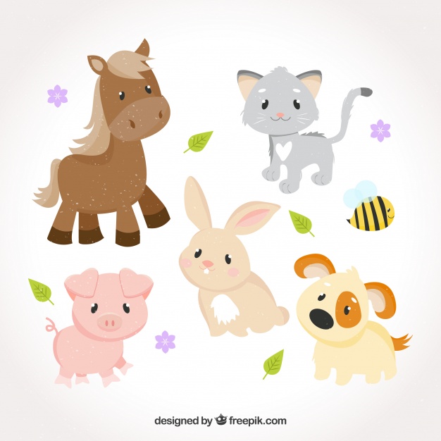 Sweet Collection Of Baby Animals Vector Free Download 626x626 Sweet Collection Of Baby Animals Vector Free Download