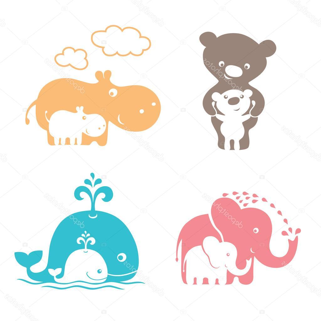 Top Cute Baby Animals Moms Vector Pictures Free Vector Art 1024x1024 Top Cute Baby Animals Moms Vector Pictures Free Vector Art