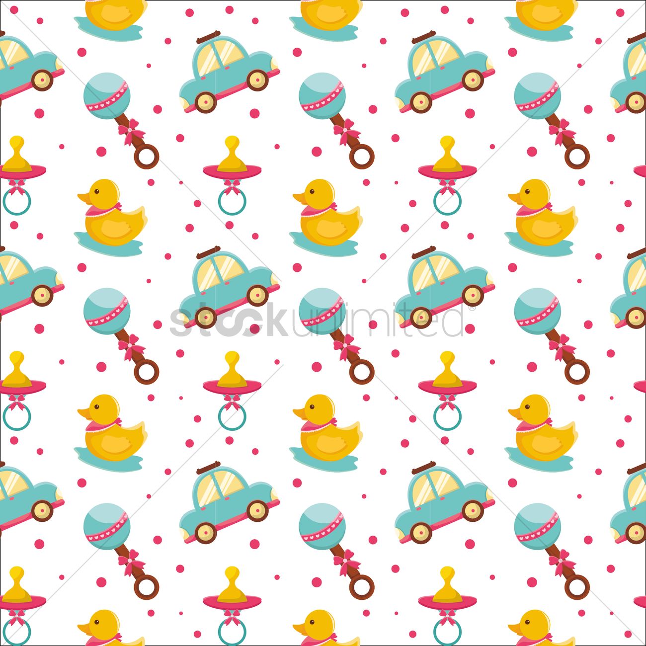 Free Baby Toys Background Vector Image 1300x1300 Free Baby Toys Background Vector Image
