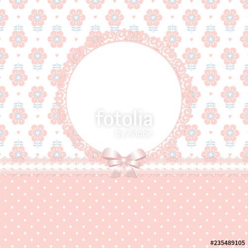 Retro Floral Baby Background Stock Image And Royalty Free Vector 500x500 Retro Floral Baby Background Stock Image And Royalty Free Vector