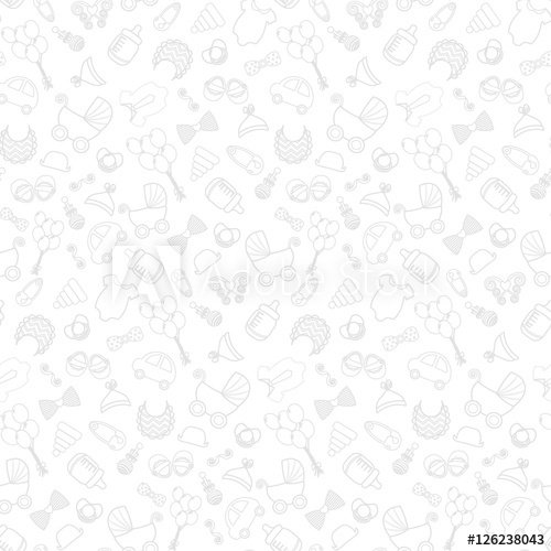 Baby Background Vector Seamless Pregnancy Pattern For Baby 500x500 Baby Background Vector Seamless Pregnancy Pattern For Baby